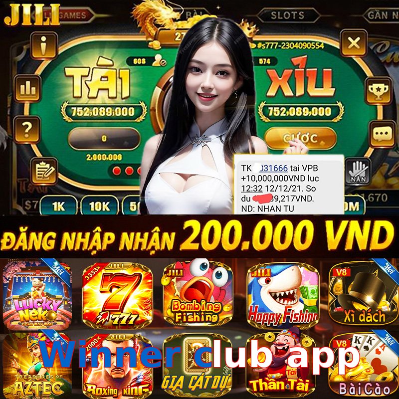 Winner club app