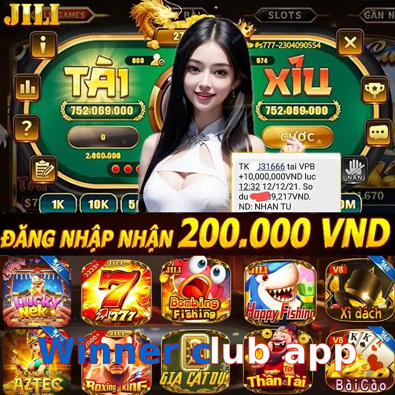 Winner club app