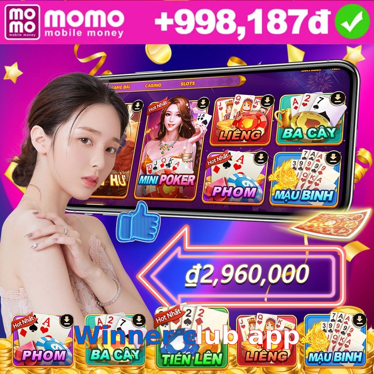 Winner club app