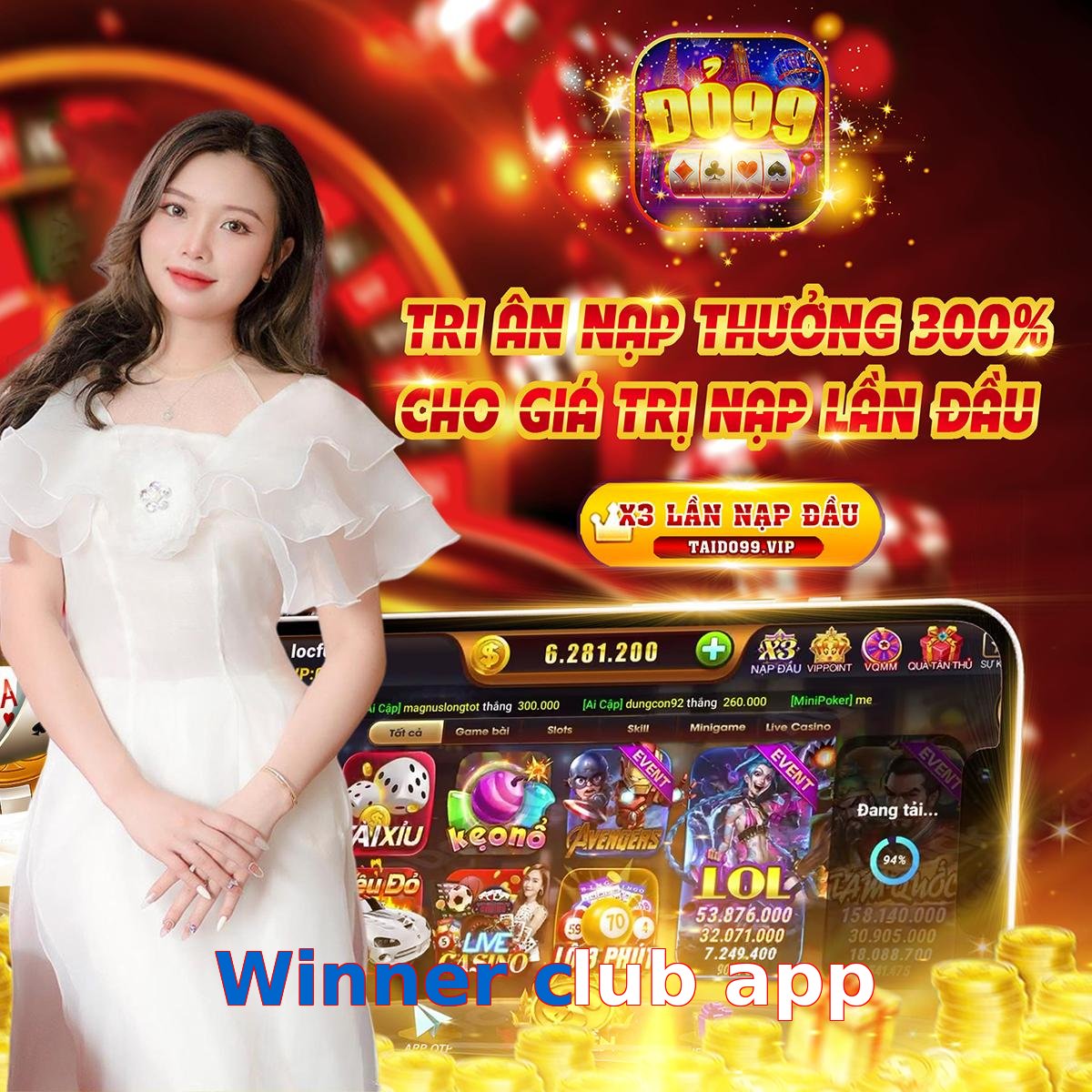 Winner club app